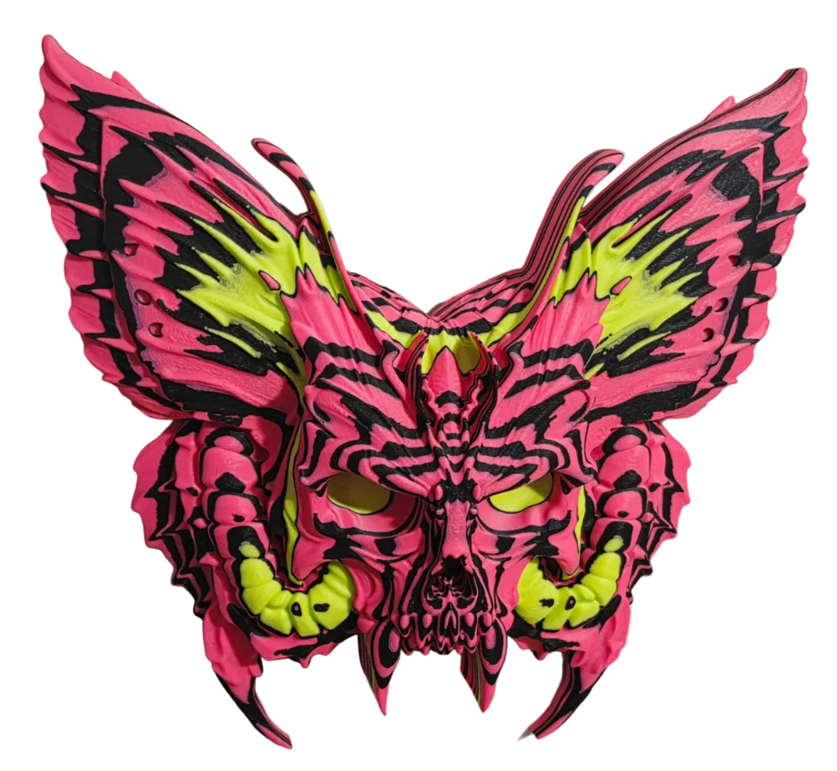 Neon Skull-Fly (Pink)