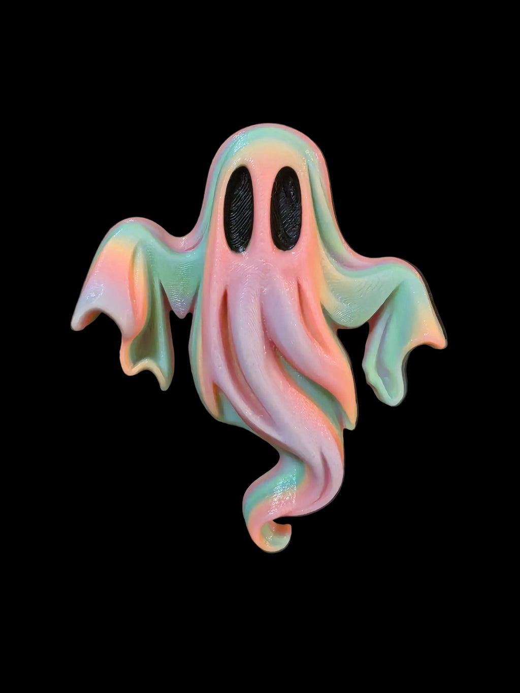 👻 Rainbow Glow Ghost Magnet 👻