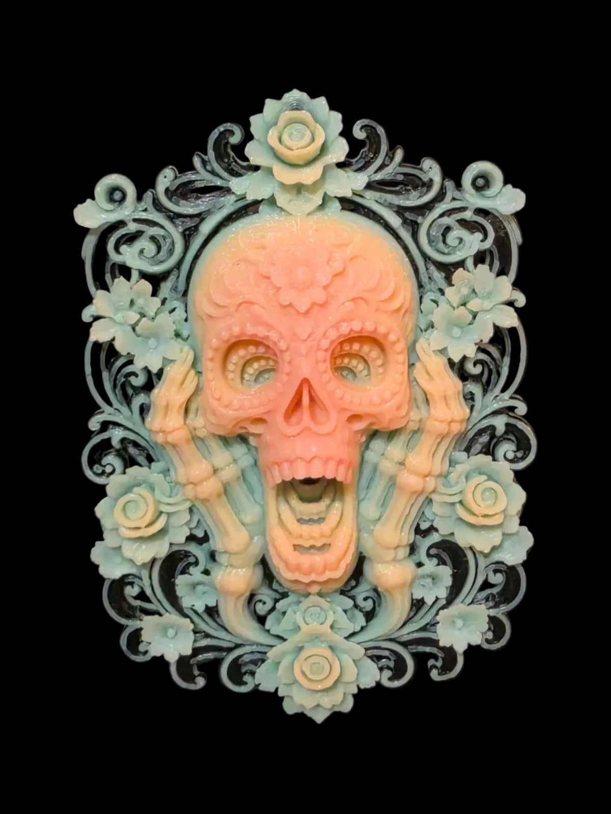 💀Glowfinity Sugar Skull Magnet💀