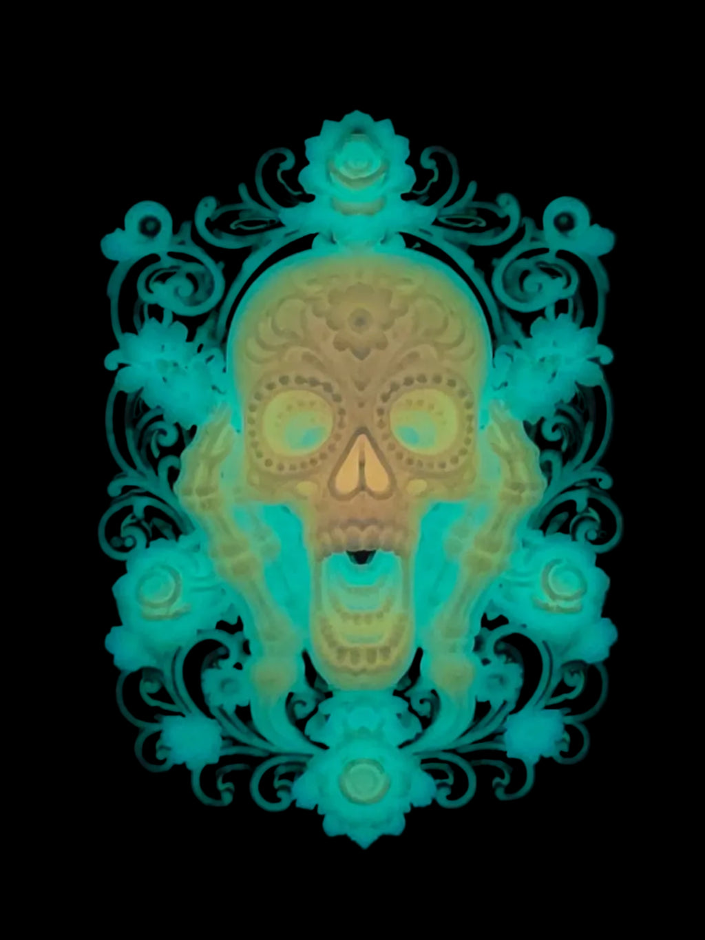💀Glowfinity Sugar Skull Magnet💀
