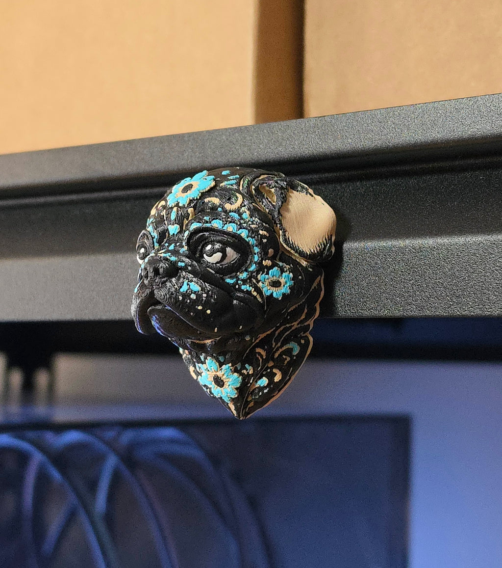 SugarSkull Pug Magnet