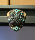 SugarSkull Pug Magnet